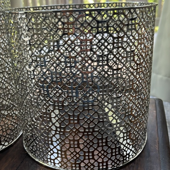 Pottery Barn indoor or outdoor candle holder - Picture 2 of 6